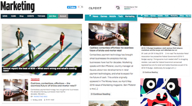 Olperst steals content from Marketing Mag