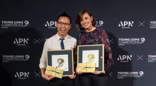 CommBank’s Nathan Kwok and Jill Harmon win marketing category at Australian Young Lions Competition