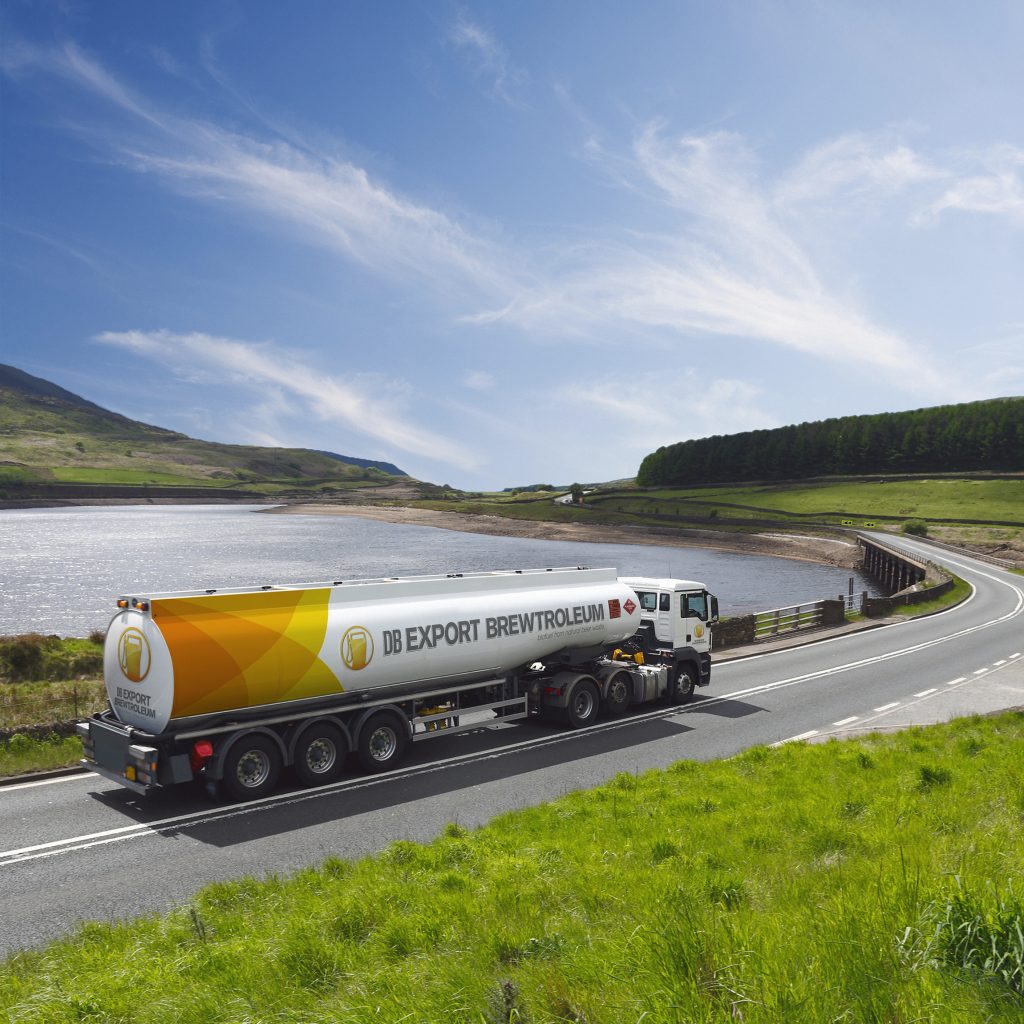 Brewtroleum HERO 2 Tanker on Road