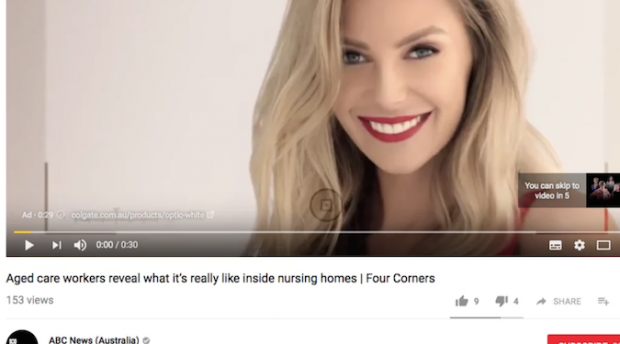 Fairfax slams the ABC for running ads on YouTube