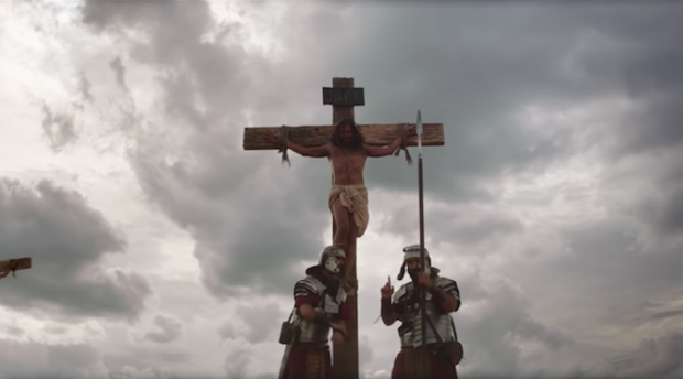 Dying Jesus donates organs in ad – poor taste or important message?