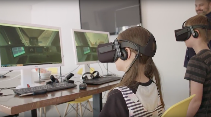 Kids VR new train Melbourne