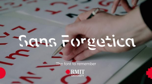 ‘Desirable difficulty’ – RMIT launches font that increases memory retention