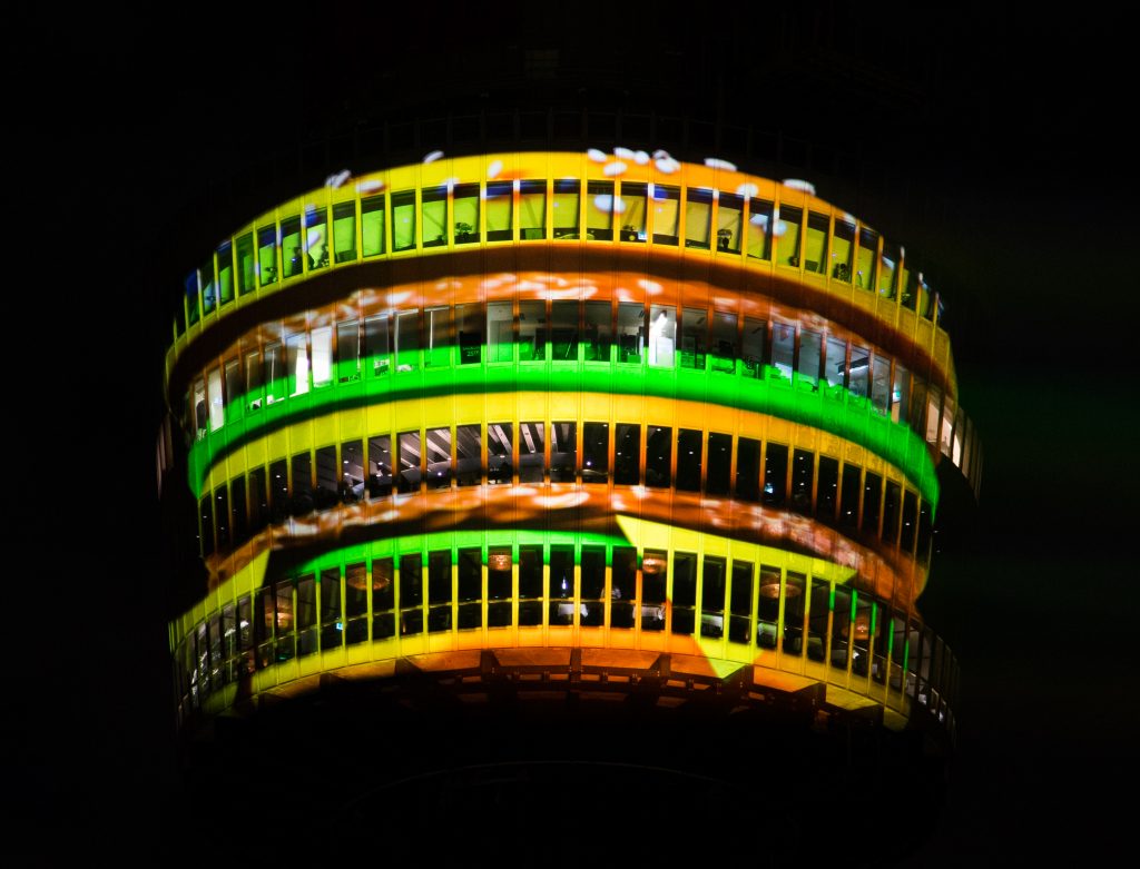 Big Mac Sydney Tower closeup