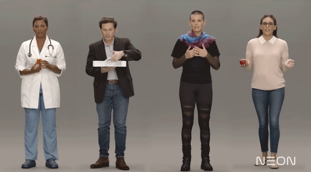 Samsung’s Neon unveils bizarre ‘artificial humans’ at CES 2020