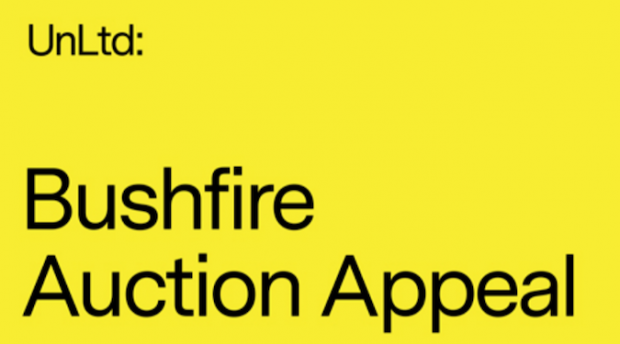 UnLtd launches an auction item appeal to assist bushfire recovery efforts