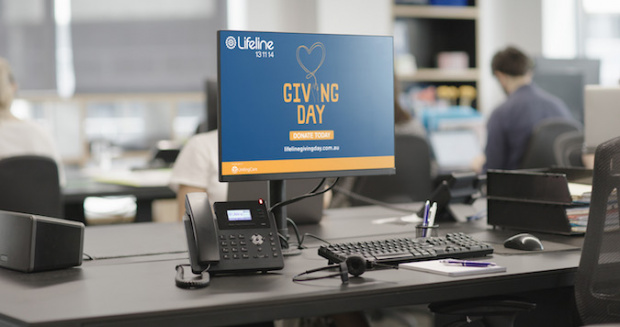 Brisbane creatives call on corporate and commercial leaders to support Lifeline Giving Day