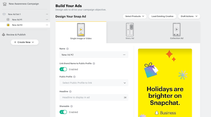 Snap launches industry first multi-format delivery