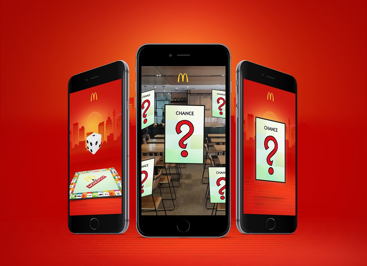 Macca's Monopoly goes mobile with augmented reality app Marketing Mag