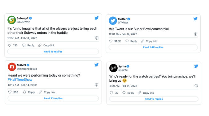 Twitter lights up during Super Bowl Sunday