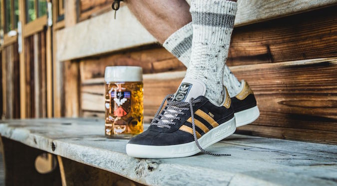 Booze shoes Adidas gets ready for Oktoberfest with party proof