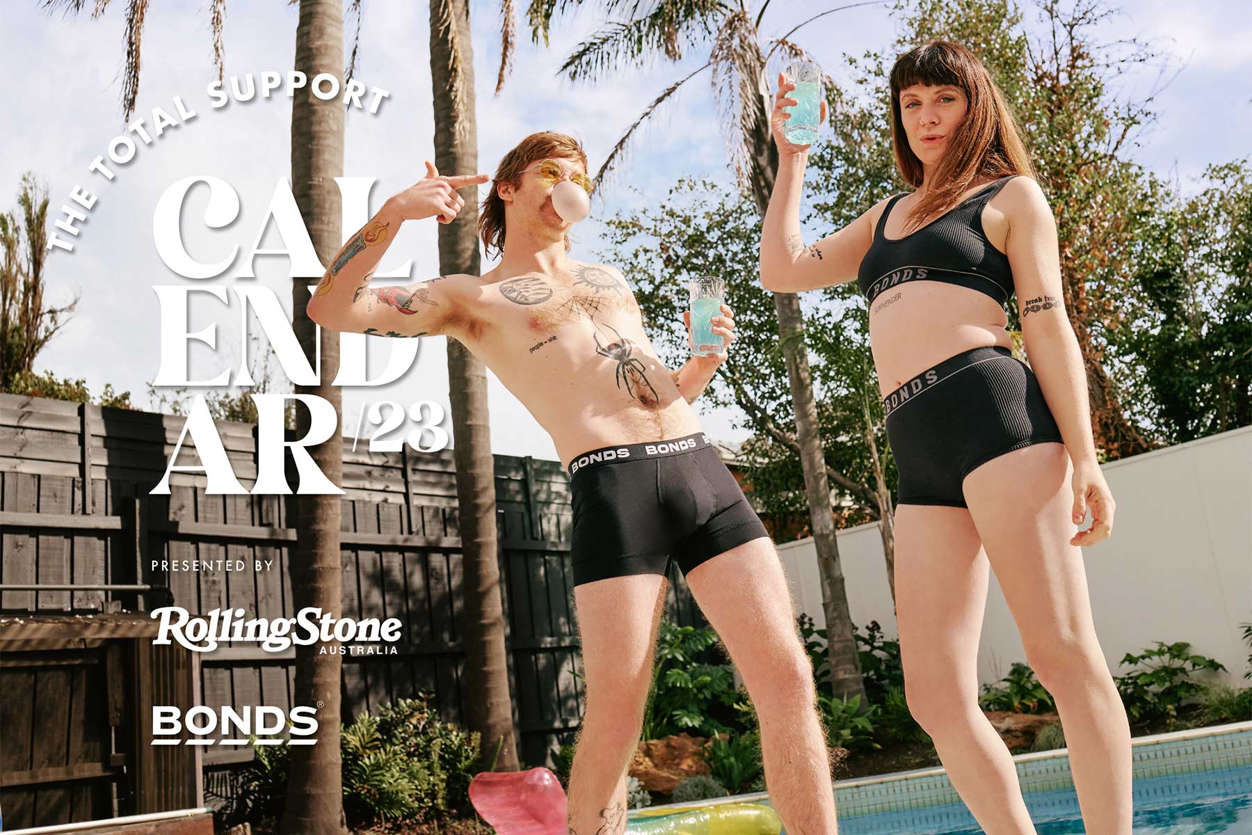 Aussie musos bare it all for Rolling Stone Australia x Bonds