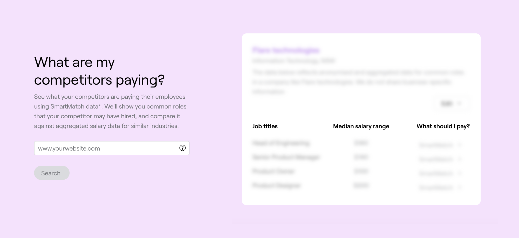 Get paid what your competitors pay