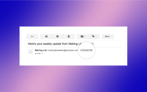 Unsubscribe button