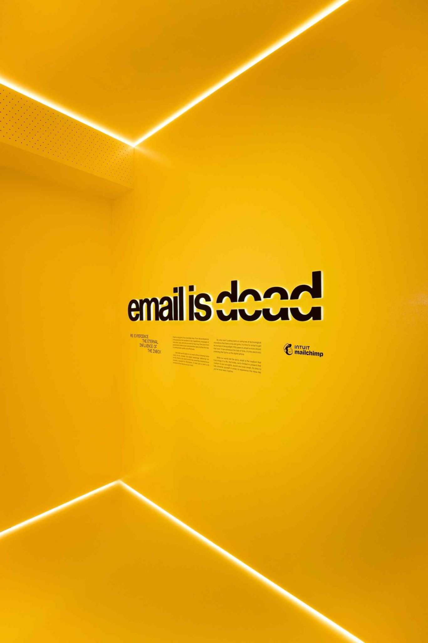 Mailchimp Email is Dead