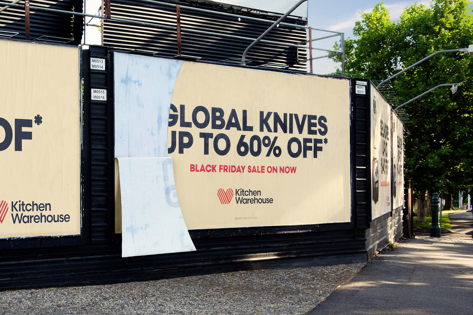 Global Knives billboard