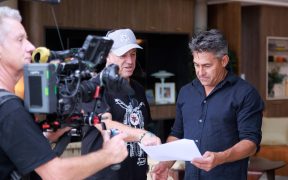 Rick Spence and Jamie Durie