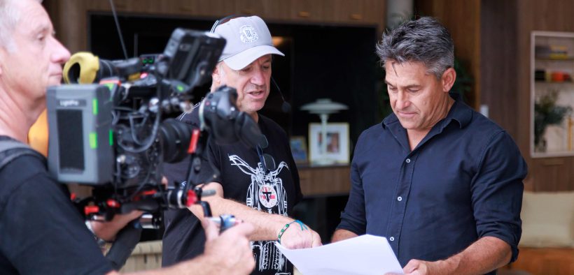 Rick Spence and Jamie Durie
