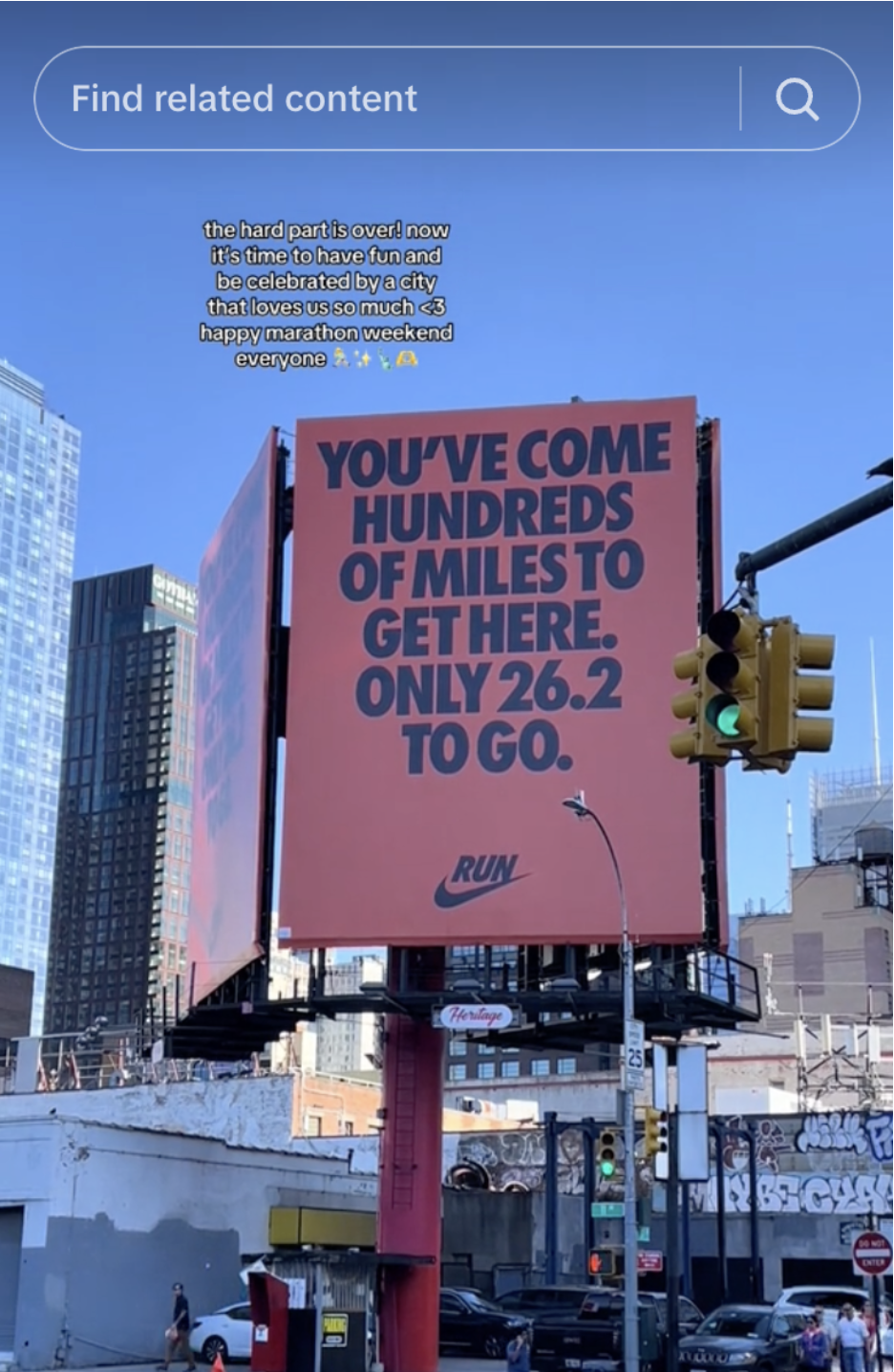 Nike outdoor advertising